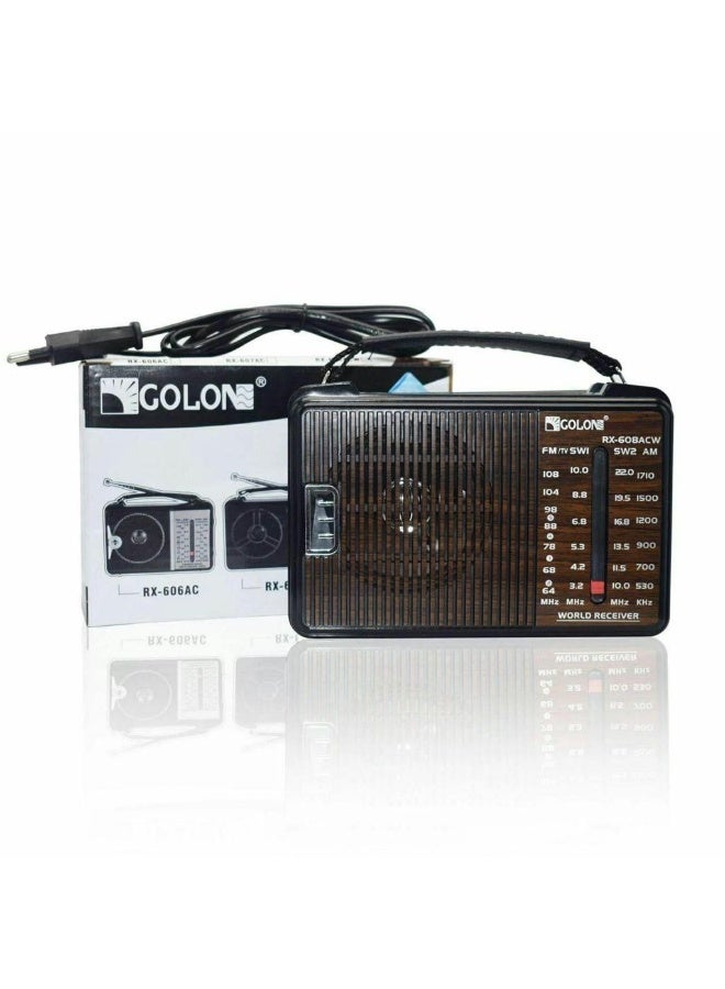 راديو جولون الأصلي 4 موجات (AM/FM/TV/SW) - استقبال قوي وصوت نقيراديو جولون الأصلي 4 موجات (AM/FM/TV/SW) - استقبال قوي وصوت نقي - Image 4